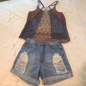 Set of Shorts & Top size L